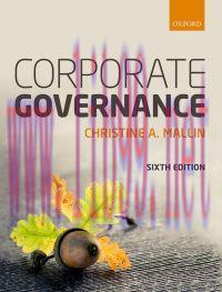 [PDF]Corporate Governance 6th Edition [Christine Mallin]