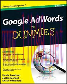 Google AdWords For Dummies 3rd Edition,