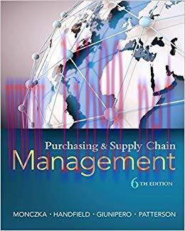(PDF)Purchasing and Supply Chain Management 6th Edition