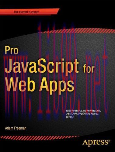 [FOX-Ebook]Pro JavaScript for Web Apps