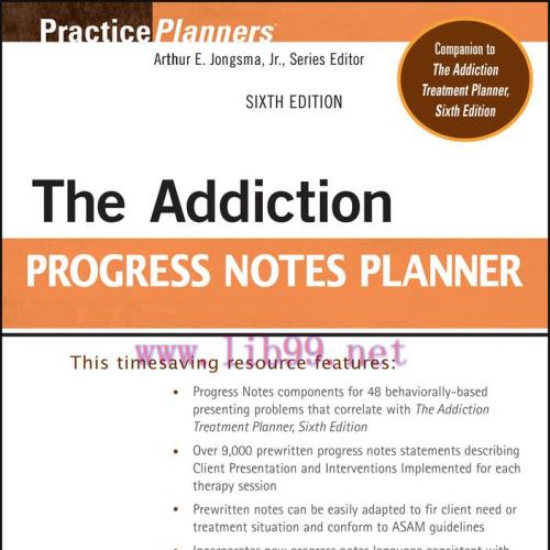 [AME]The Addiction Progress Notes Planner, 6th edition (Original PDF)
