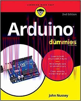 Arduino For Dummies (For Dummies (Computer/Tech)) 2nd Edition,