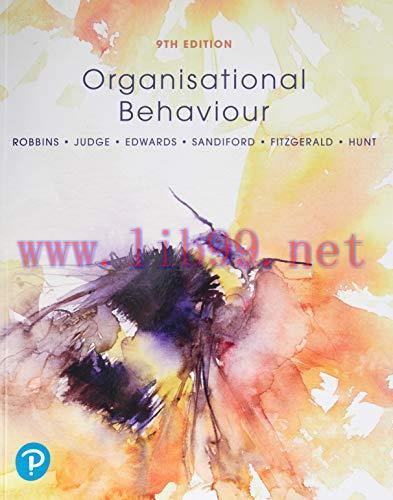 [FOX-Ebook]Organisational Behaviour, 9th Edition