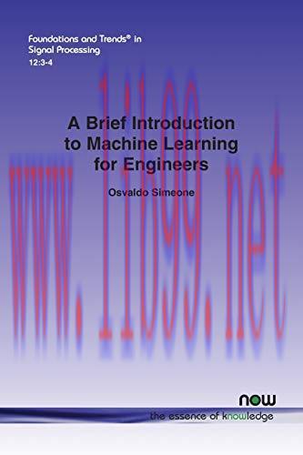 [FOX-Ebook]A Brief Introduction to Machine Learning for Engineers
