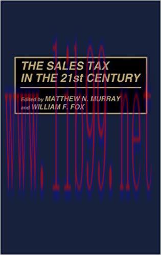 (PDF)The Sales Tax in the 21st Century (Critical Companions to Popular)