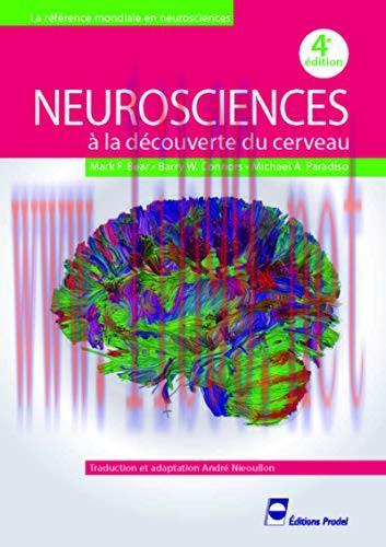 [AME]Neurosciences: A La D&eacute;couverte Du Cerveau, 4e (PRADEL) (French Edition) (Original PDF)