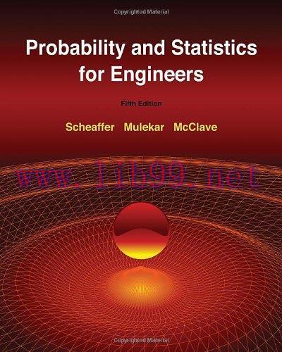 [FOX-Ebook]Probability and Statistics for Engineers, 5th Edition