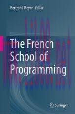 [PDF]The French School of Programming