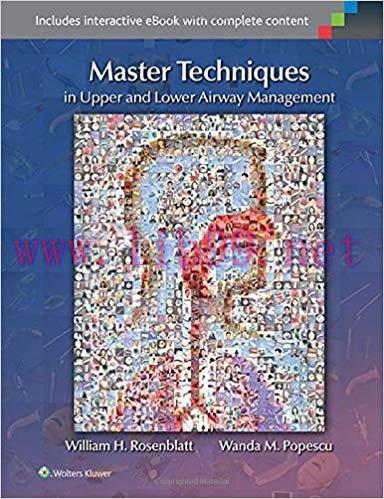 [PDF]Master Techniques in Upper and Lower Airway Management+CHM版+EPUB版