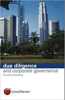 (PDF)Due Diligence and Corporate Governance 1st Edition