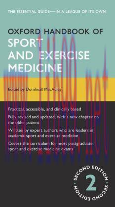 [AME]Oxford Handbook of Sport and Exercise Medicine, 2nd Edition