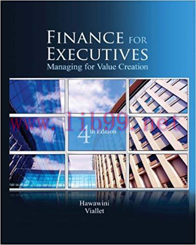 (PDF)Finance for Executives: Managing for Value Creation 4th Edition