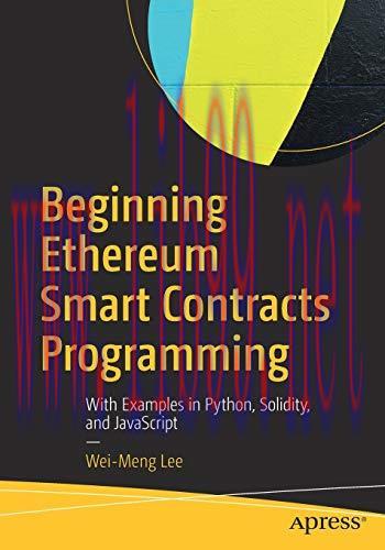 [FOX-Ebook]Beginning Ethereum Smart Contracts Programming