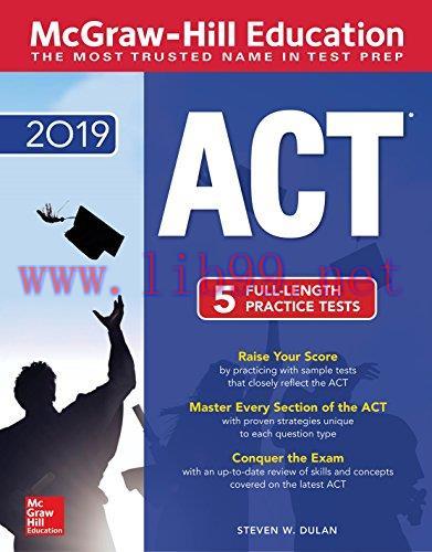 [FOX-Ebook]McGraw-Hill ACT 2019 edition