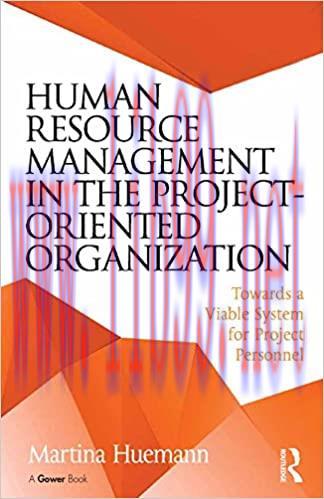 (PDF)Human Resource Management in the Project-Oriented Organization: Towards a Viable System fo...