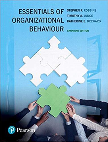 (Test Bank)Essentials of Organizational Behaviour,1st Canadian Edition by Stephen P. Robbins.zi...