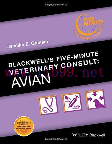 [AME]Blackwell's Five-Minute Veterinary Consult: Avian