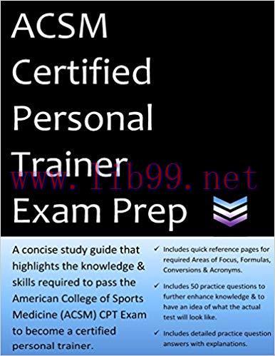 [Kindle]ACSM Certified Personal Trainer - CPT Exam Prep Team