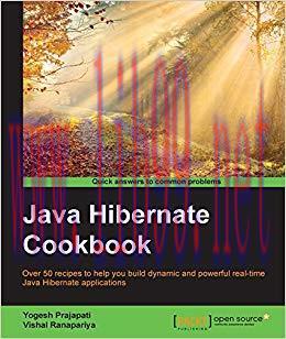 Java Hibernate Cookbook 1st Edition