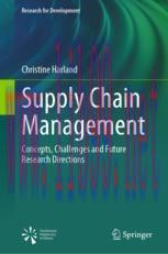 [PDF]Supply Chain Management: Concepts, Challenges and Future Research Directions
