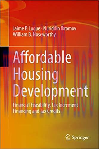 (PDF)Affordable Housing Development: Financial Feasibility, Tax Increment Financing and Tax Cre...