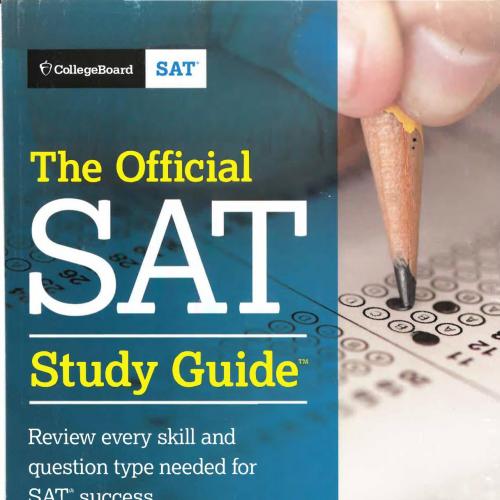 Official SAT Study Guide, 2018 Edition, The