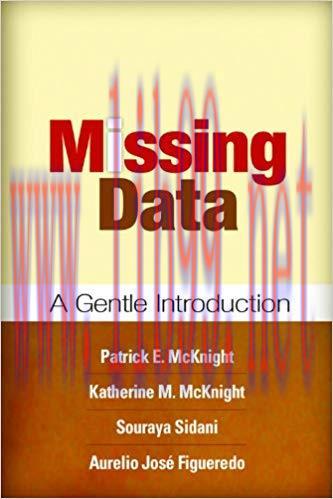 (PDF)Missing Data: A Gentle Introduction (Methodology in the Social Sciences) 1st Edition
