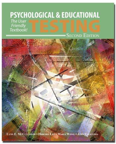 (PDF)Psychological and Educational Testing