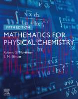 [PDF]Mathematics for Physical Chemistry