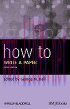 [AME]How To Write a Paper 5th (Original PDF)