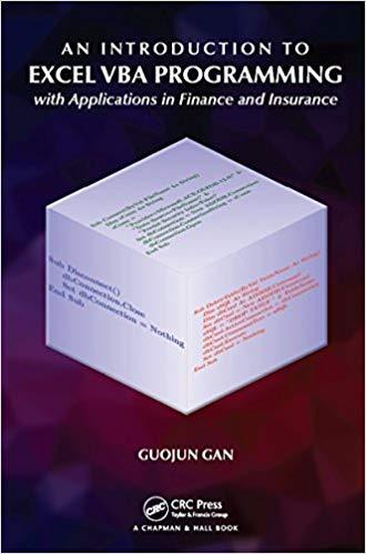 (PDF)An Introduction to Excel VBA Programming with Applications in Finance and Insurance 1st Ed...