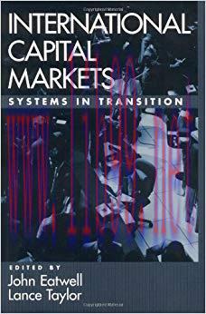 (PDF)International Capital Markets: Systems In Transition 1st Edition