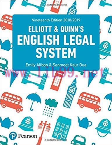 [PDF]Elliott and Quinn&rsquo;s English Legal System 19th Edition