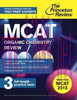 [AME]MCAT Organic Chemistry Review: New for MCAT 2015 (EPUB)