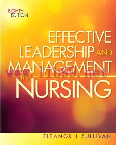 [AME]Effective Leadership and Management in Nursing (8th Edition)