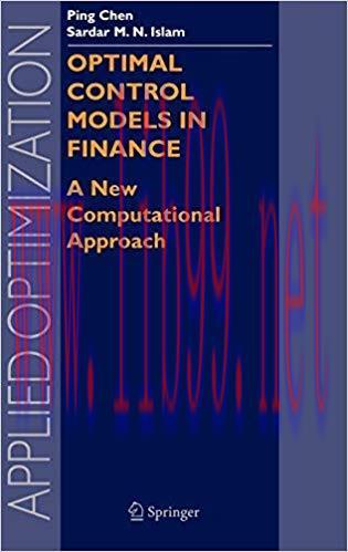 (PDF)Optimal Control Models in Finance: A New Computational Approach (Applied Optimization Book...