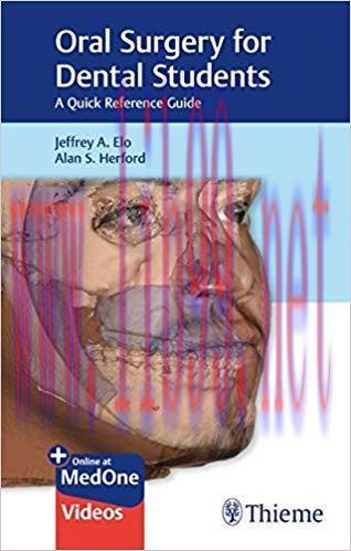 [PDF]Oral Surgery for Dental Students: A Quick Reference Guide PDF+VIDEOS