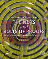 [PDF]The Nuts and Bolts of Proofs