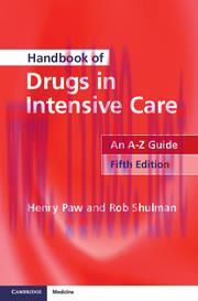 [AME]Handbook of Drugs in Intensive Care- An A-Z Guide, 5e