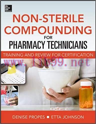 [PDF]Non-Sterile Compounding for Pharmacy Technicians