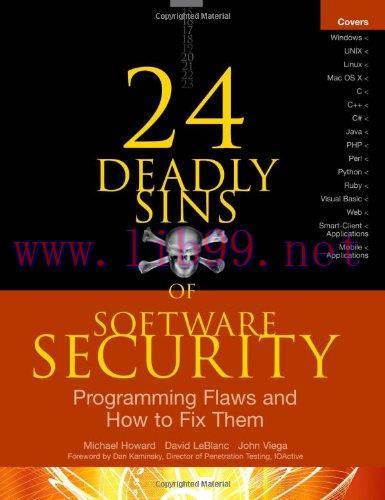 [FOX-Ebook]24 Deadly Sins of Software Security