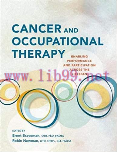 [AME]Cancer and Occupational Therapy: Enabling Performance and Participation Across the Lifespa...
