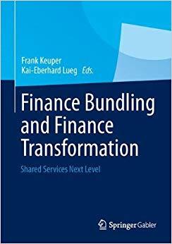 (PDF)Finance Bundling and Finance Transformation Shared Services Next Level 2013 Edition