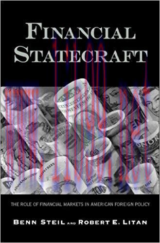 (PDF)Financial Statecraft: The Role of Financial Markets in American Foreign Policy