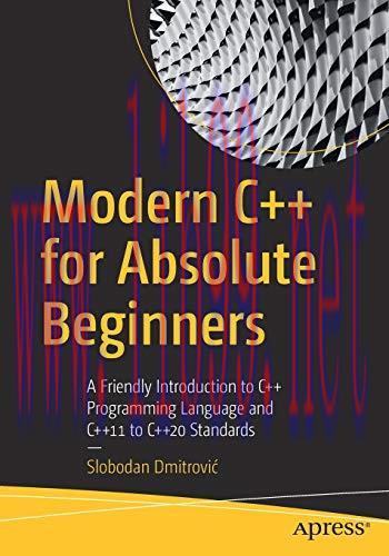 [FOX-Ebook]Modern C++ for Absolute Beginners: A Friendly Introduction to C++ Programming Langua...