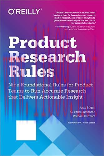 [FOX-Ebook]Product Research Rules: Nine Foundational Rules for Product Teams to Run Accurate Re...