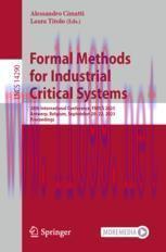 [PDF]Formal Methods for Industrial Critical Systems: 28th International Conference, FMICS 2023,...