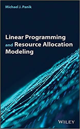 (PDF)Linear Programming and Resource Allocation Modeling 1st Edition
