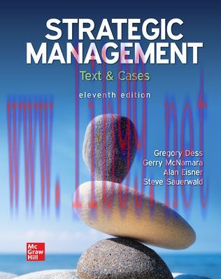 [PDF]ISE Ebook Strategic Management Text And Cases 11th Edition [Gregory Dess]