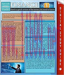 (PDF)Finance (Speedy Study Guides)